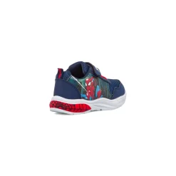Sneakers blu e rosse bambino primi passi Spiderman con luci