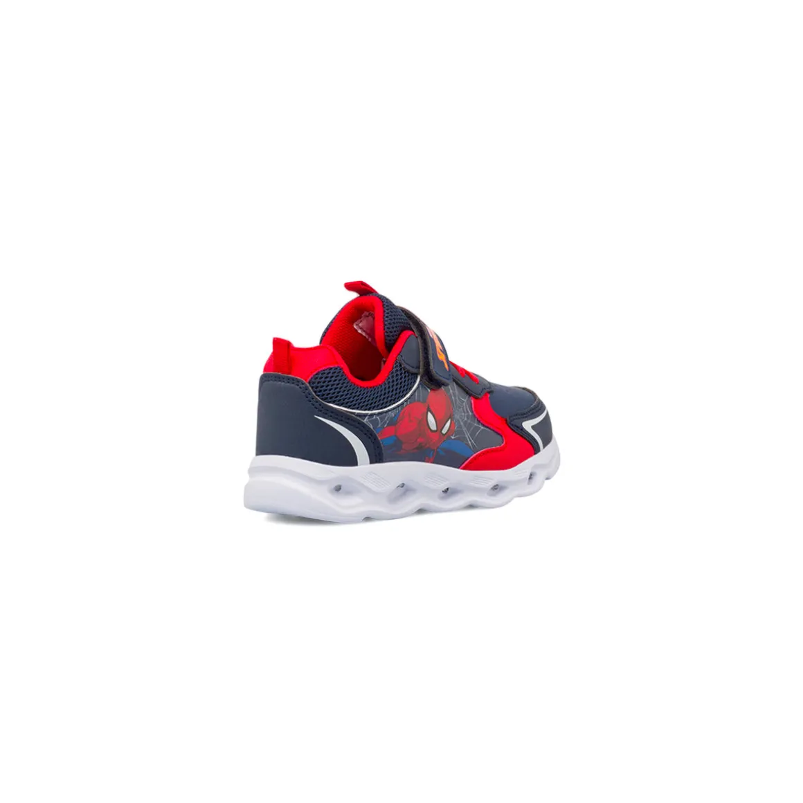 Sneakers blu e rosse da Bambino Spiderman con luci