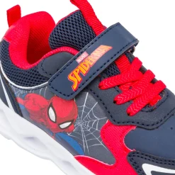 Sneakers blu e rosse da Bambino Spiderman con luci