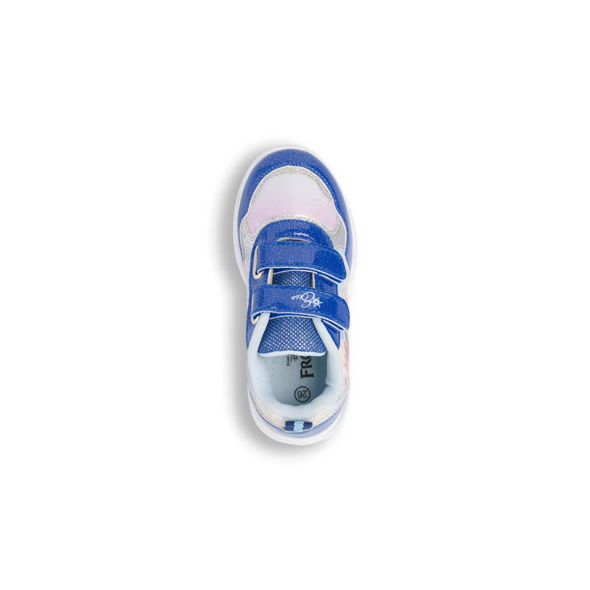 Sneakers blu Frozen da Bambina con luci e stampa Elsa