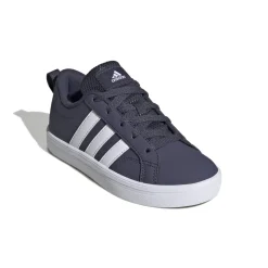 Sneakers blu navy da ragazzo con strisce bianche adidas VS Pace 2.0 K