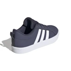 Sneakers blu navy da ragazzo con strisce bianche adidas VS Pace 2.0 K