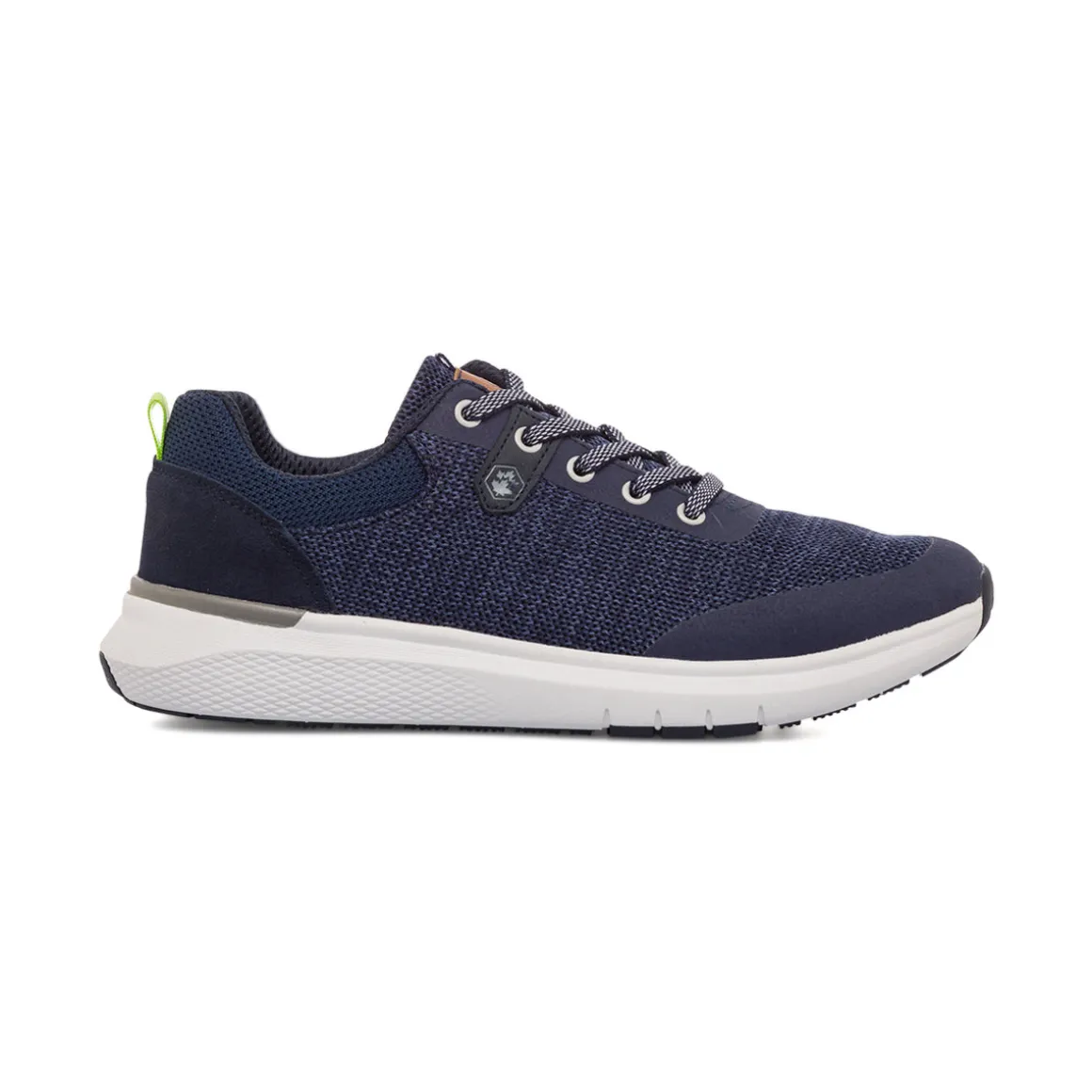Sneakers blu navy da uomo in pelle Lumberjack Neil