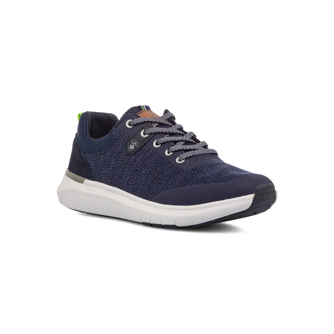 Sneakers blu navy da uomo in pelle Lumberjack Neil