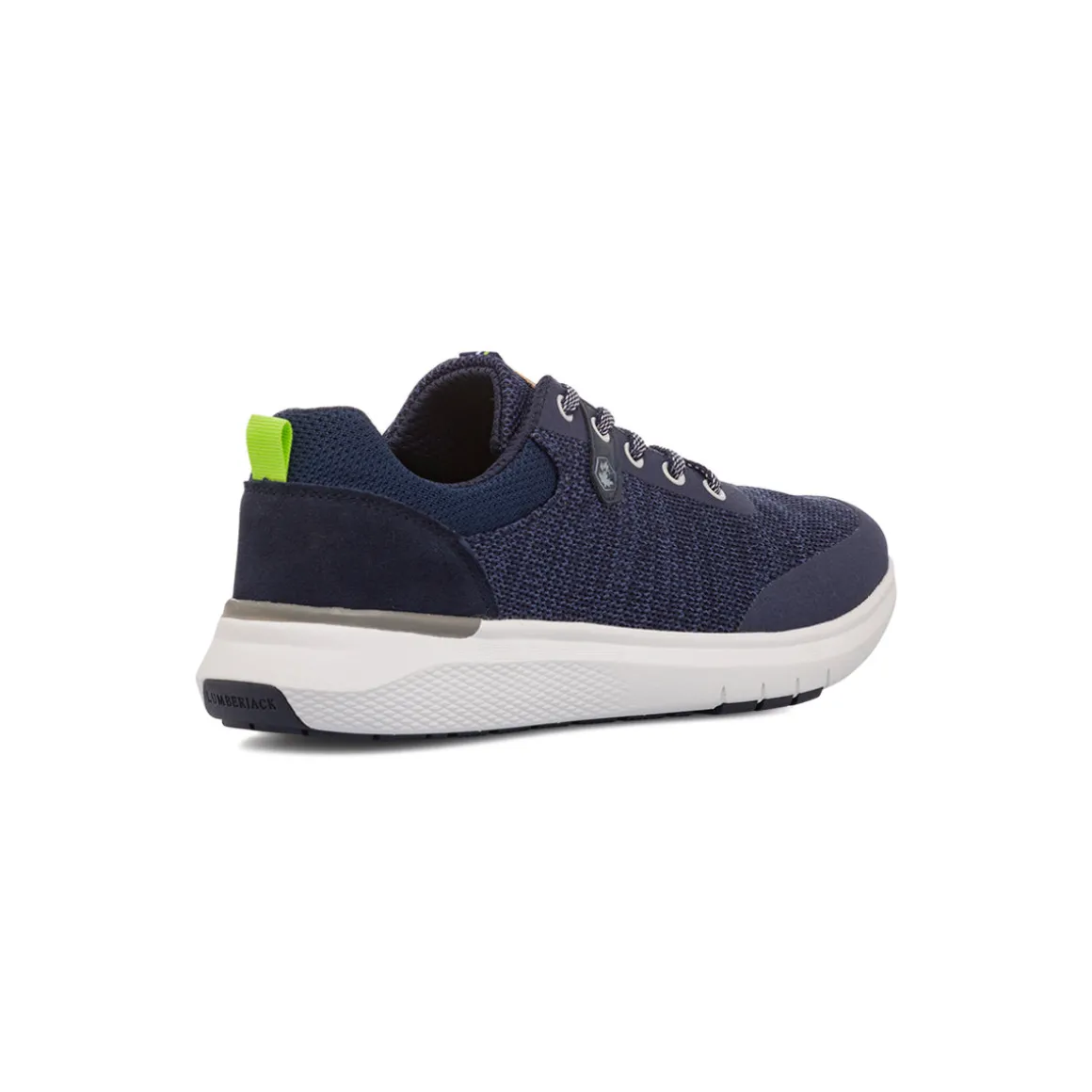 Sneakers blu navy da uomo in pelle Lumberjack Neil