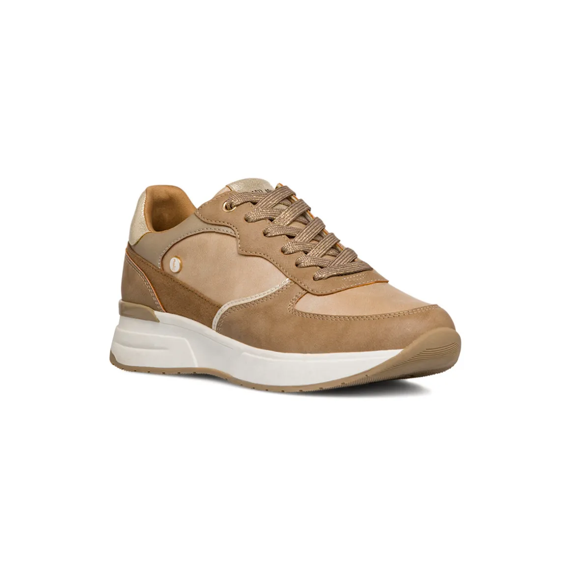 Sneakers bronzo con dettagli marroni Lora Ferres