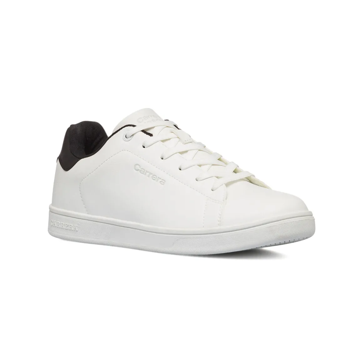 Sneakers casual bianche da uomo con logo Carrera Jeans