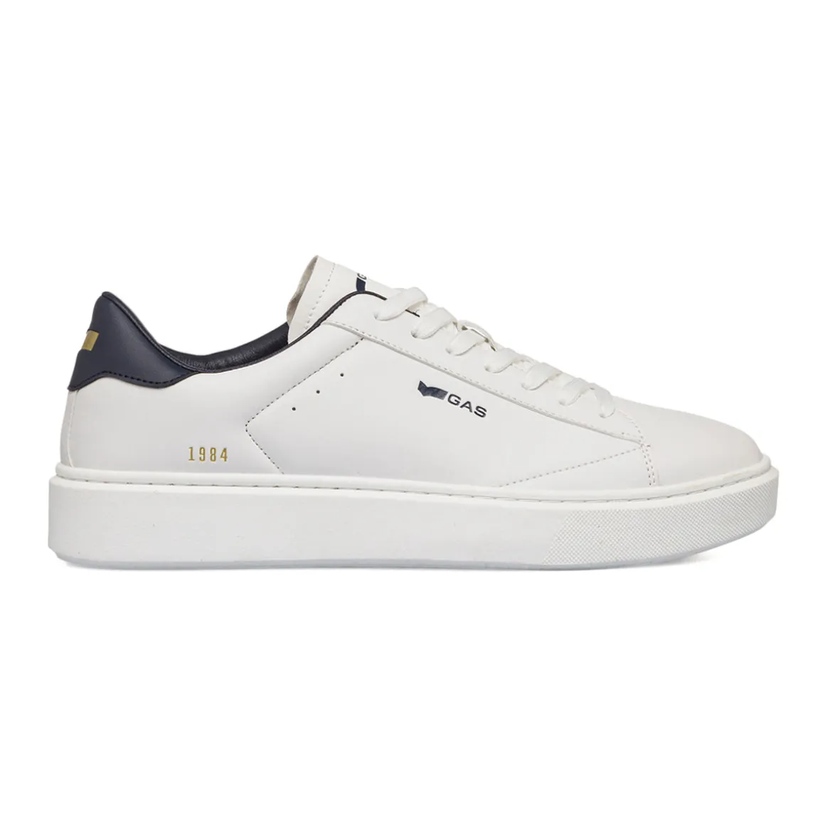 Sneakers casual bianche da uomo Gas