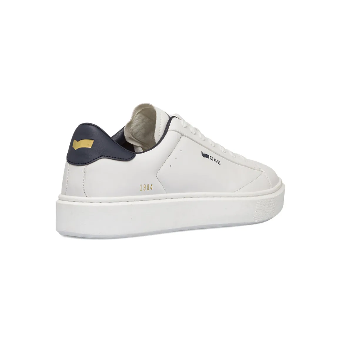 Sneakers casual bianche da uomo Gas