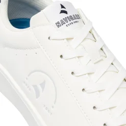 Sneakers casual bianche da Uomo con logo Navigare