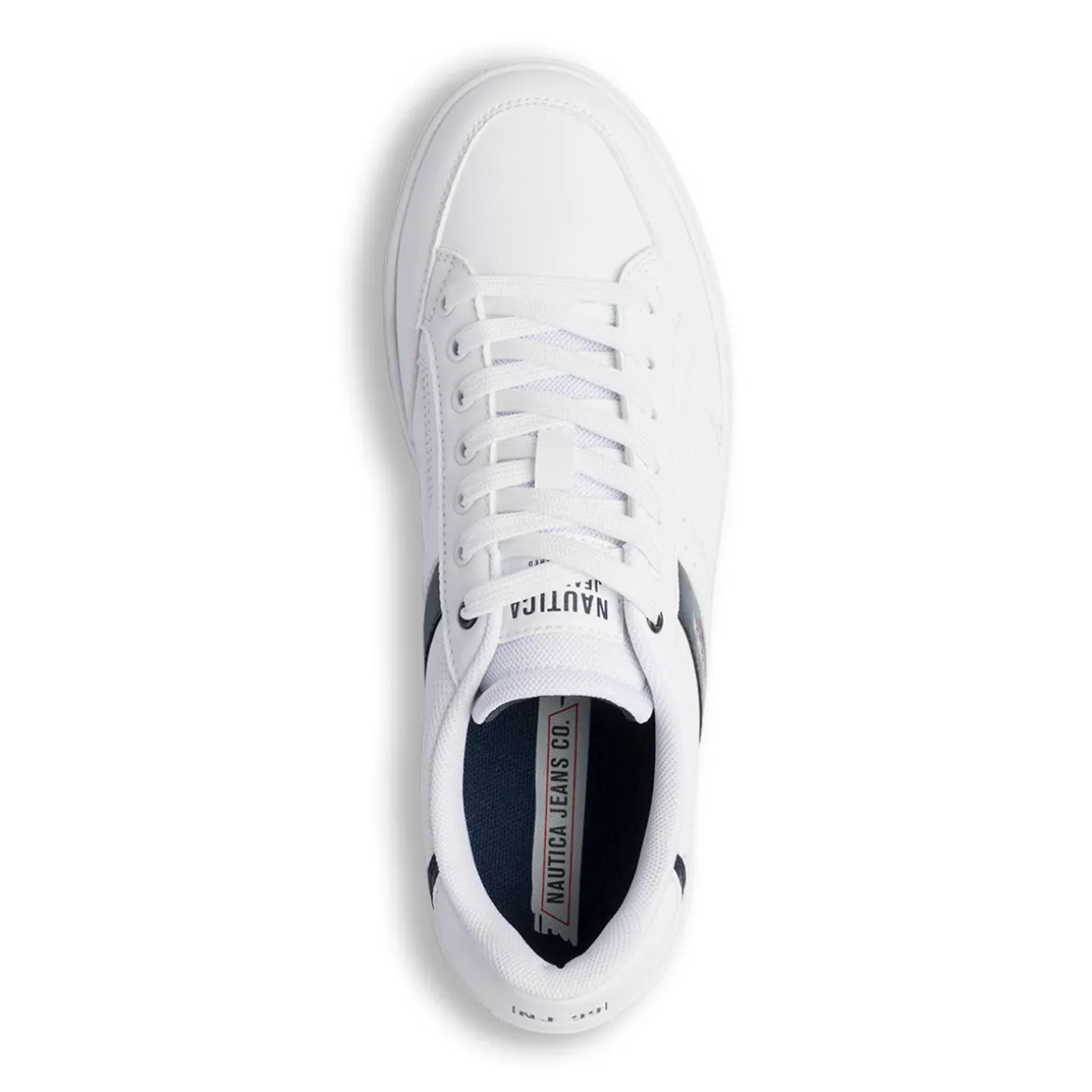 Sneakers casual bianche da uomo Nautica Jeans