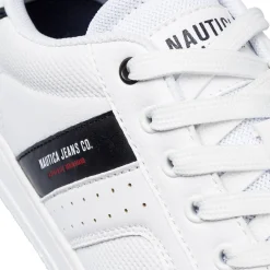 Sneakers casual bianche da uomo Nautica Jeans