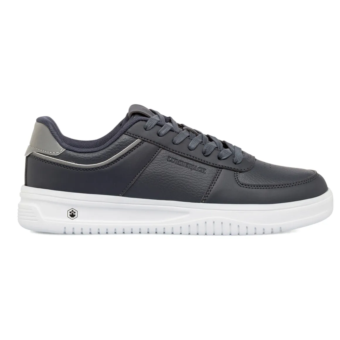 Sneakers casual blu navy da Uomo con dettaglio grigio Lumberjack