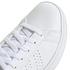 Sneakers casual da donna bianche con logo adidas Advantage base 2.0