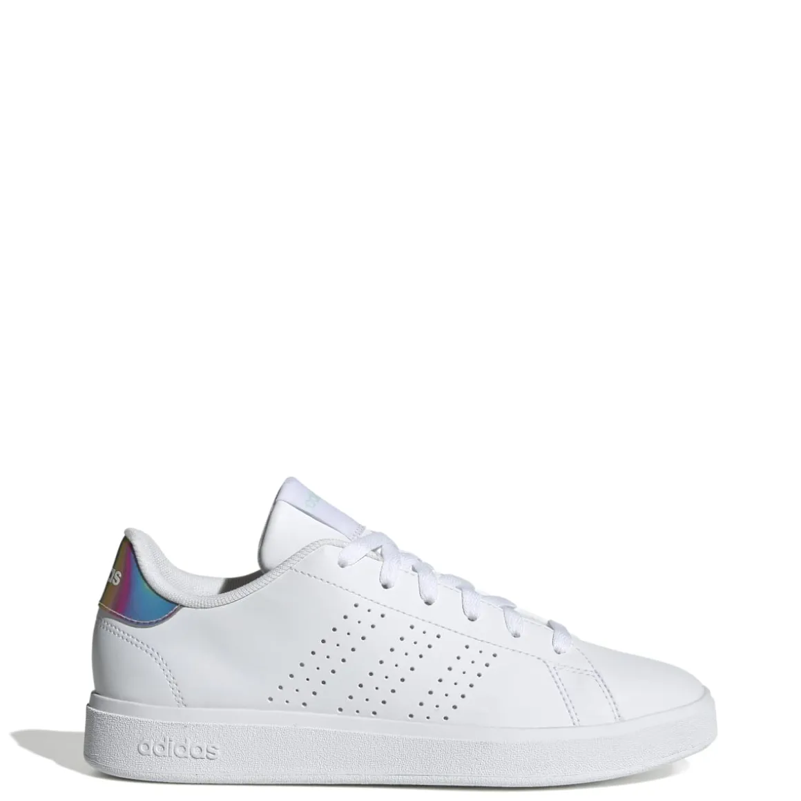 Sneakers casual da donna bianche con logo adidas Advantage base 2.0