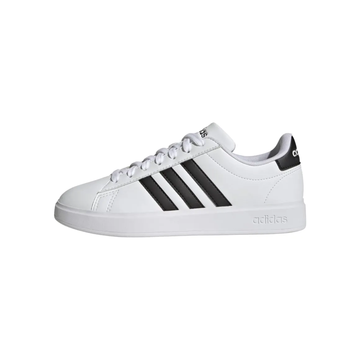 Sneakers casual da donna bianche con logo adidas Grand Court