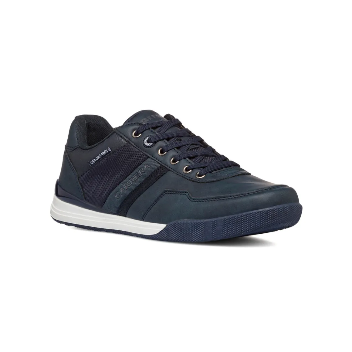 Sneakers casual da uomo blu con logo Carrera Jeans