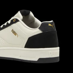 Sneakers casual da uomo bianche e nere con logo Puma Court Classic