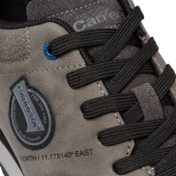 Sneakers casual da uomo grigie con dettagli antracite Carrera Jeans