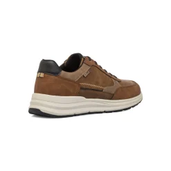 Sneakers casual marroni da Uomo con logo Glams