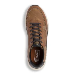 Sneakers casual marroni da Uomo con logo Glams