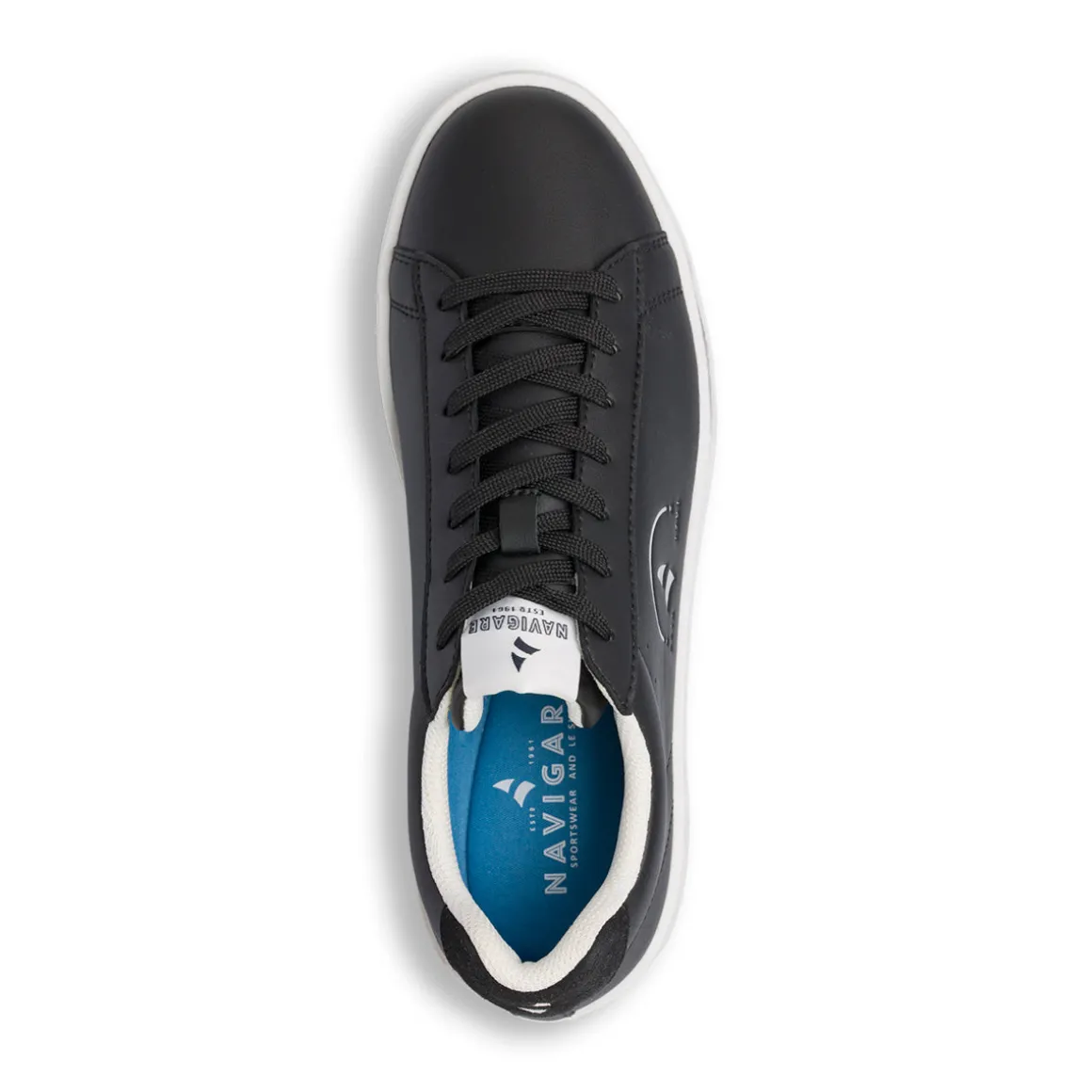 Sneakers casual nere da Uomo con logo Navigare