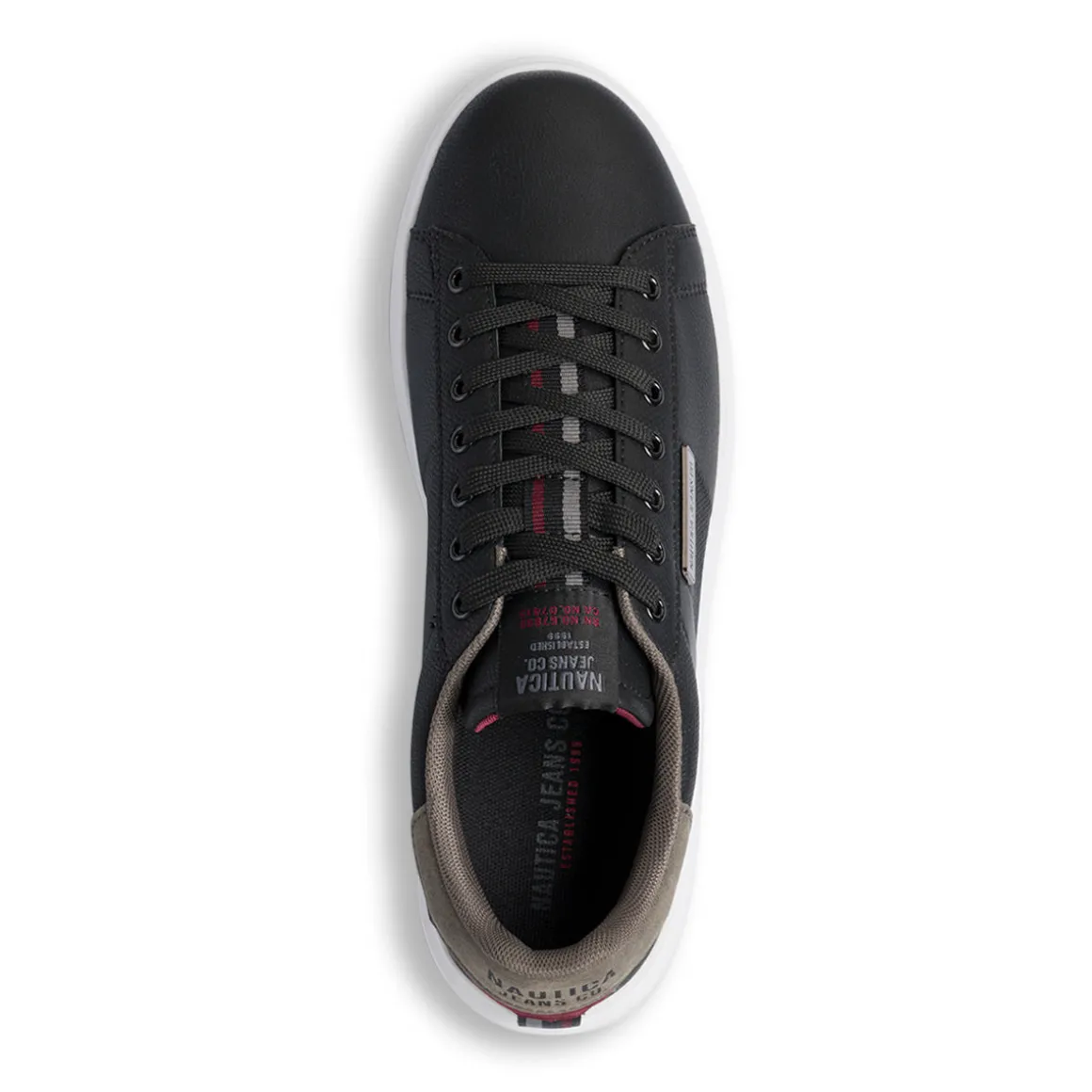 Sneakers casual nere da uomo Nautica Jeans