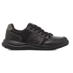 Sneakers casual nere da Uomo con logo Lumberjack
