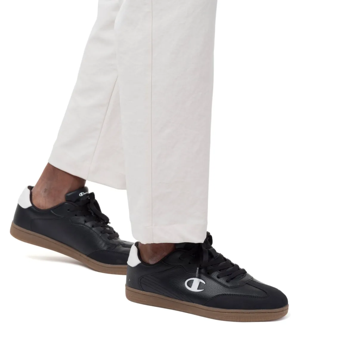 Sneakers casual nere da uomo Champion Prestige Mix Material