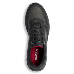 Sneakers casual nere da uomo con logo Ducati