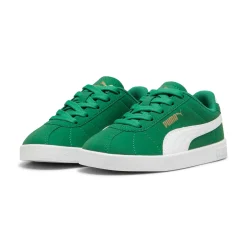 Sneakers casual verdi da bambino effetto scamosciato Puma Club II