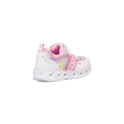 Sneakers da bambina multicolore con stampe e luci nella suola Le Scarpe di Alice