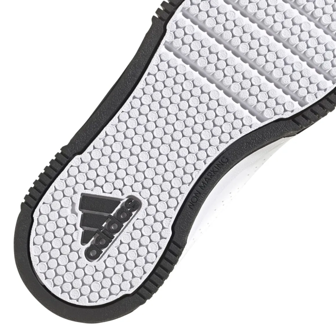 Sneakers da bambina primi passi bianche con dettagli neri adidas Tensaur Sport 2.0 CF K