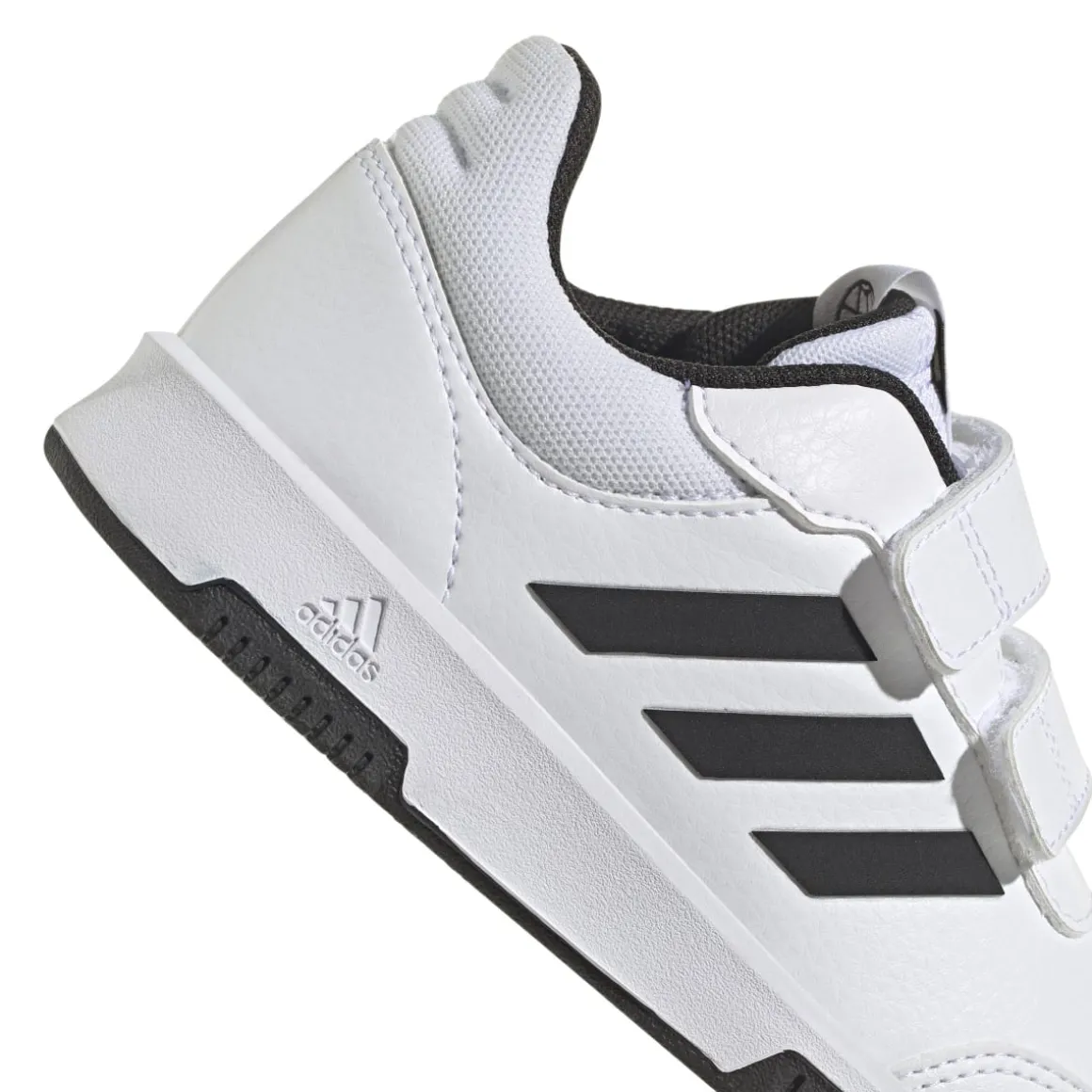 Sneakers da bambina primi passi bianche con dettagli neri adidas Tensaur Sport 2.0 CF K