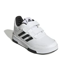 Sneakers da bambina primi passi bianche con dettagli neri adidas Tensaur Sport 2.0 CF K