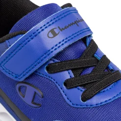 Sneakers da bambino blu con luci Champion Wave 2