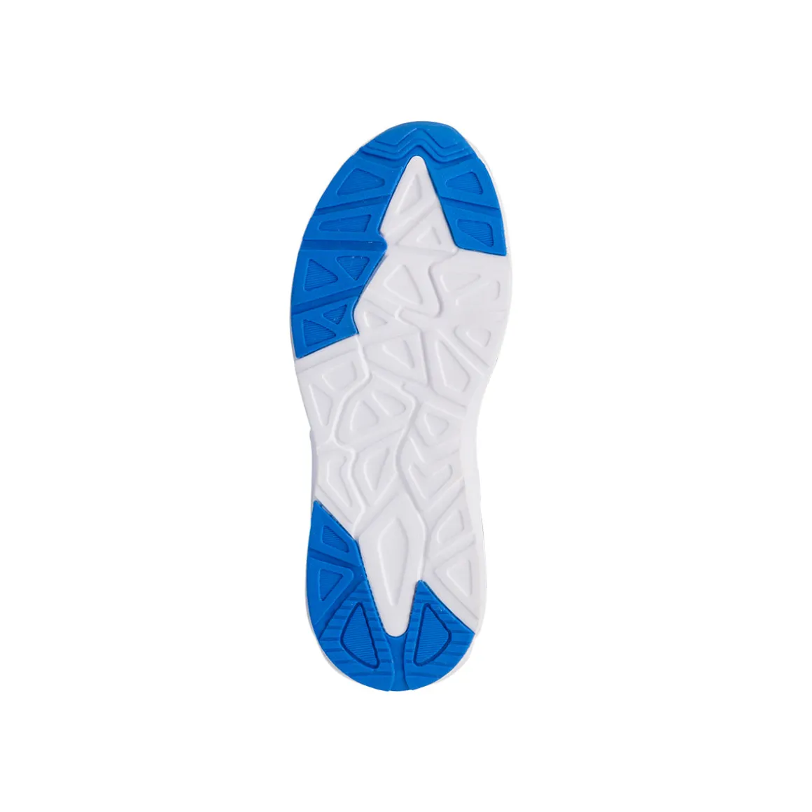 Sneakers da Bambino grigie e blu con strappo e logo Diadora Falcon 5