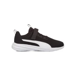 Sneakers da bambino nere con logo Puma