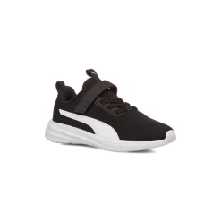 Sneakers da bambino nere con logo Puma