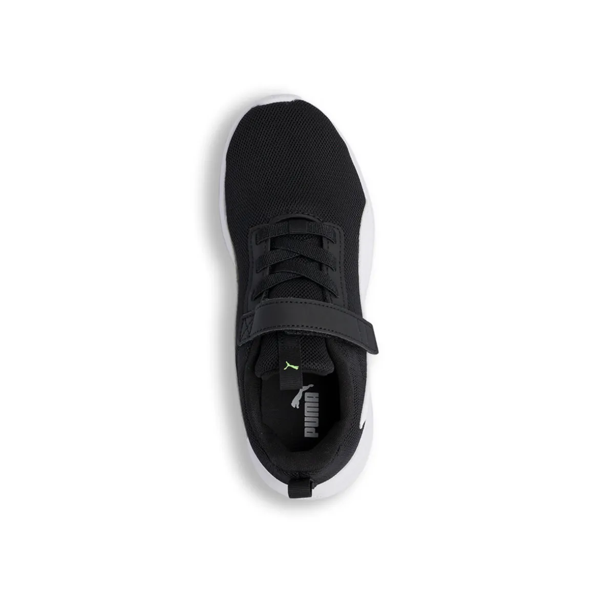 Sneakers da bambino nere con logo Puma