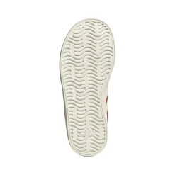 Sneakers da bambino rosse effetto scamosciato adidas VL Court 3.0