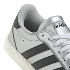 Sneakers da Donna Argento con Dettagli Neri Adidas Breaknet Sleek
