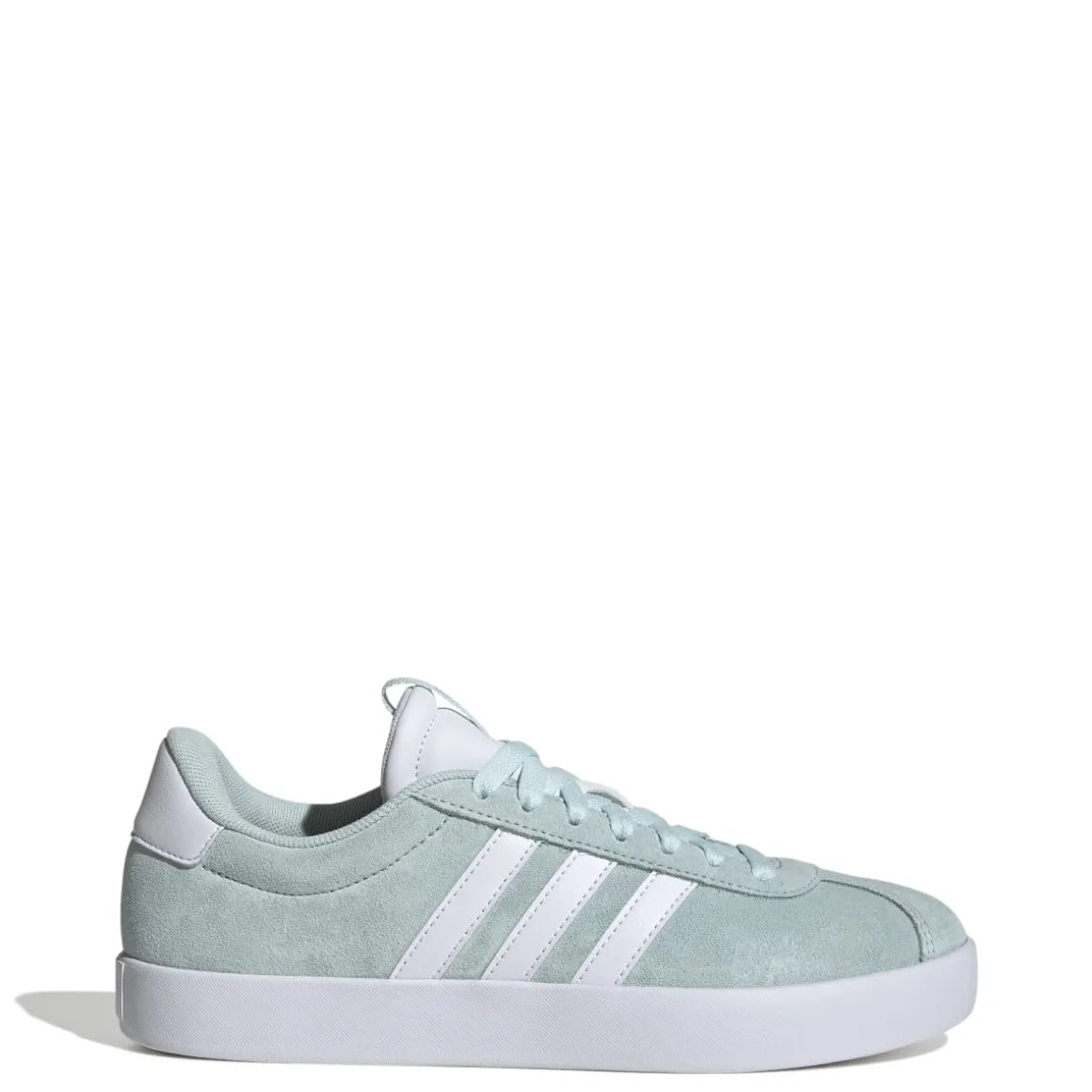 Sneakers da donna azzzurre turchese in pelle scamosciata adidas VL Court 3.0