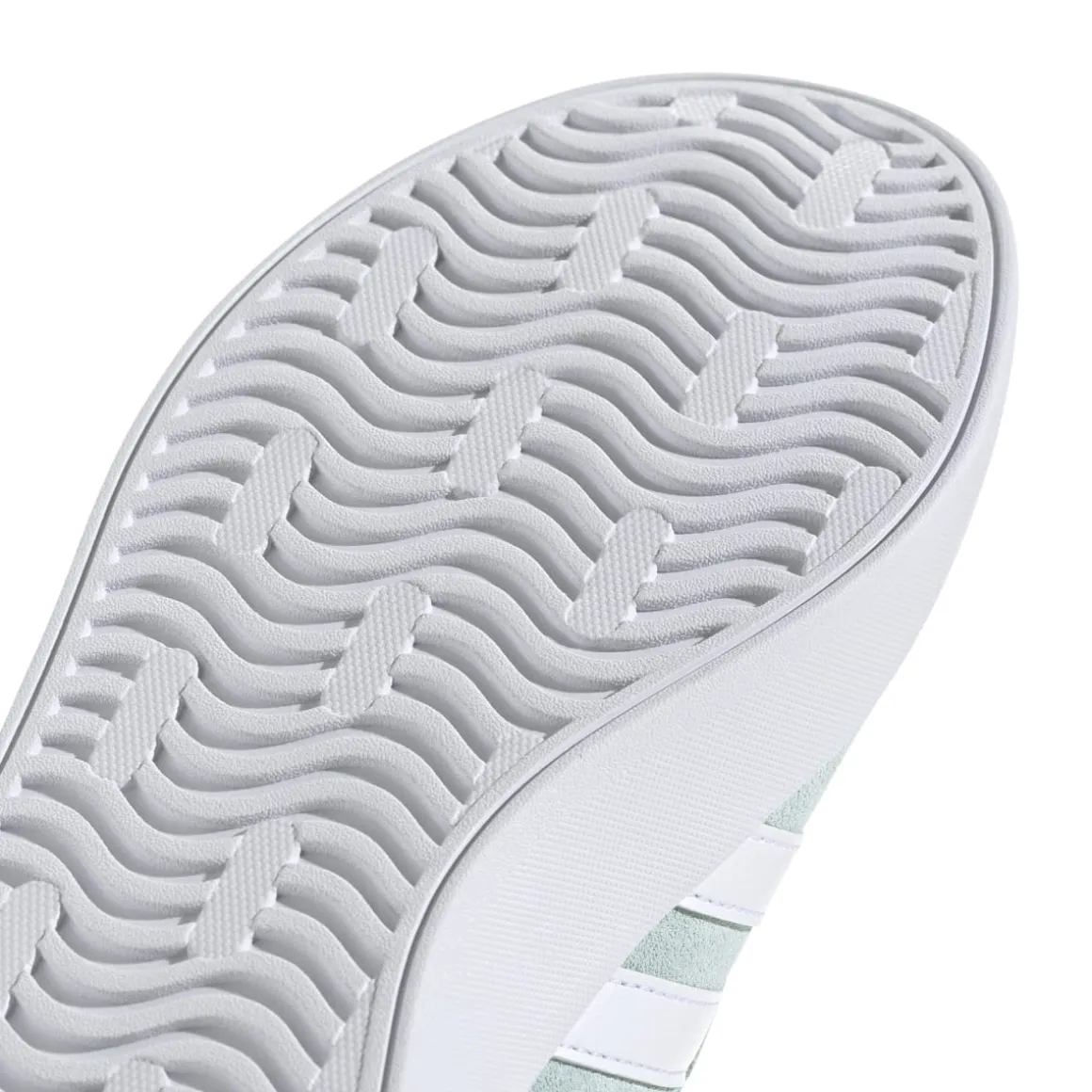 Sneakers da donna azzzurre turchese in pelle scamosciata adidas VL Court 3.0