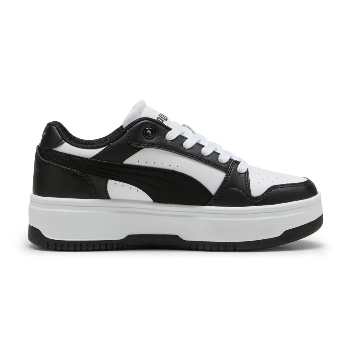 Sneakers da Donna Bianche con Suola Platform Rebound Femme Low Puma