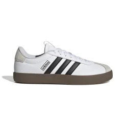 Sneakers da donna bianche e nere con logo adidas VL COURT 3.0