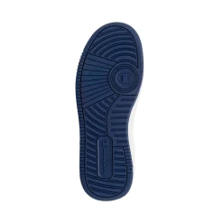 Sneakers da donna bianche e blu con logo Champion Low Foil
