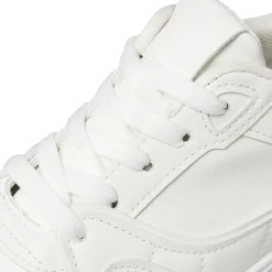 Sneakers da donna bianche Lora Ferres con suola platform