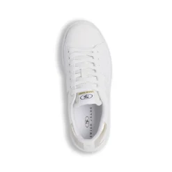 Sneakers da Donna bianche con dettagli oro Swish Jeans