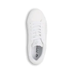 Sneakers da donna bianche Soprani Sport con dettagli cucitura